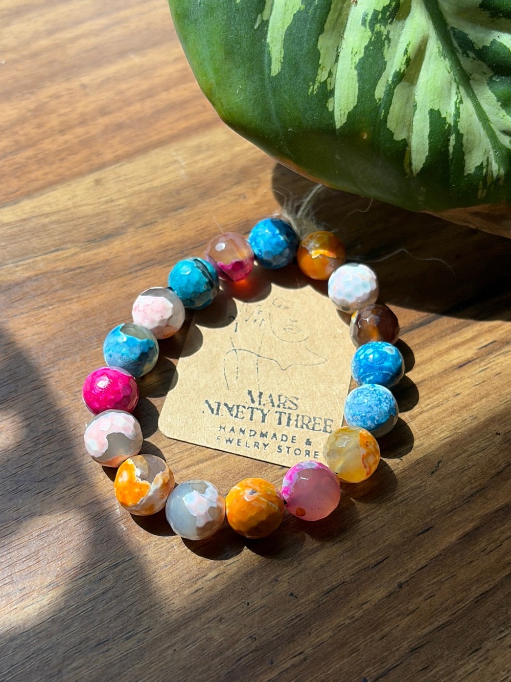 10MM COLORFUL AGATE